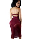 Set Body cu Fusta Midi LC64013V3